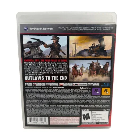 Playstation 3 PS3 - Red Dead Redemption - CIB - Tested/Works - Picture 2 of 4